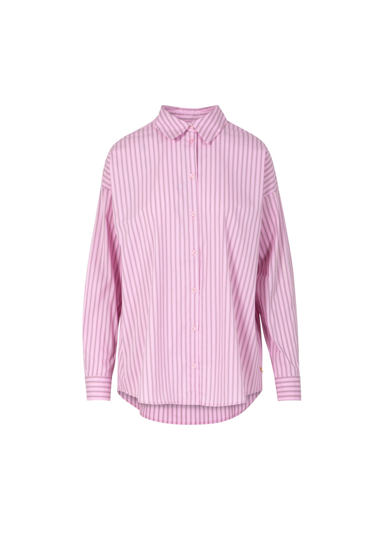 Coster Copenhagen BOXY CLASSIC SHIRT Shirt/Blouse Pink/Grey stripes - 641