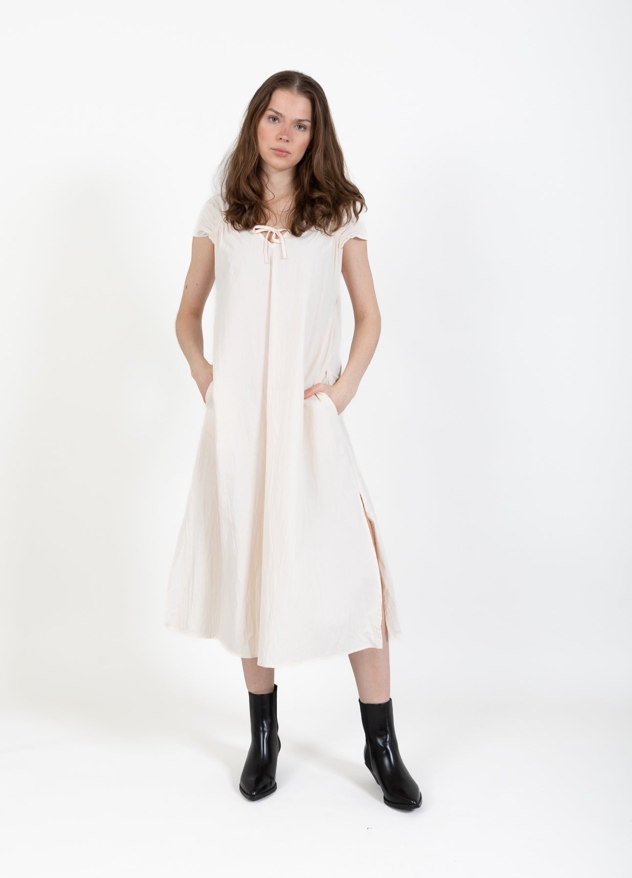 CC Heart CC HEART ALIZA DRESS WITH GATHERINGS Dress Creme - 241