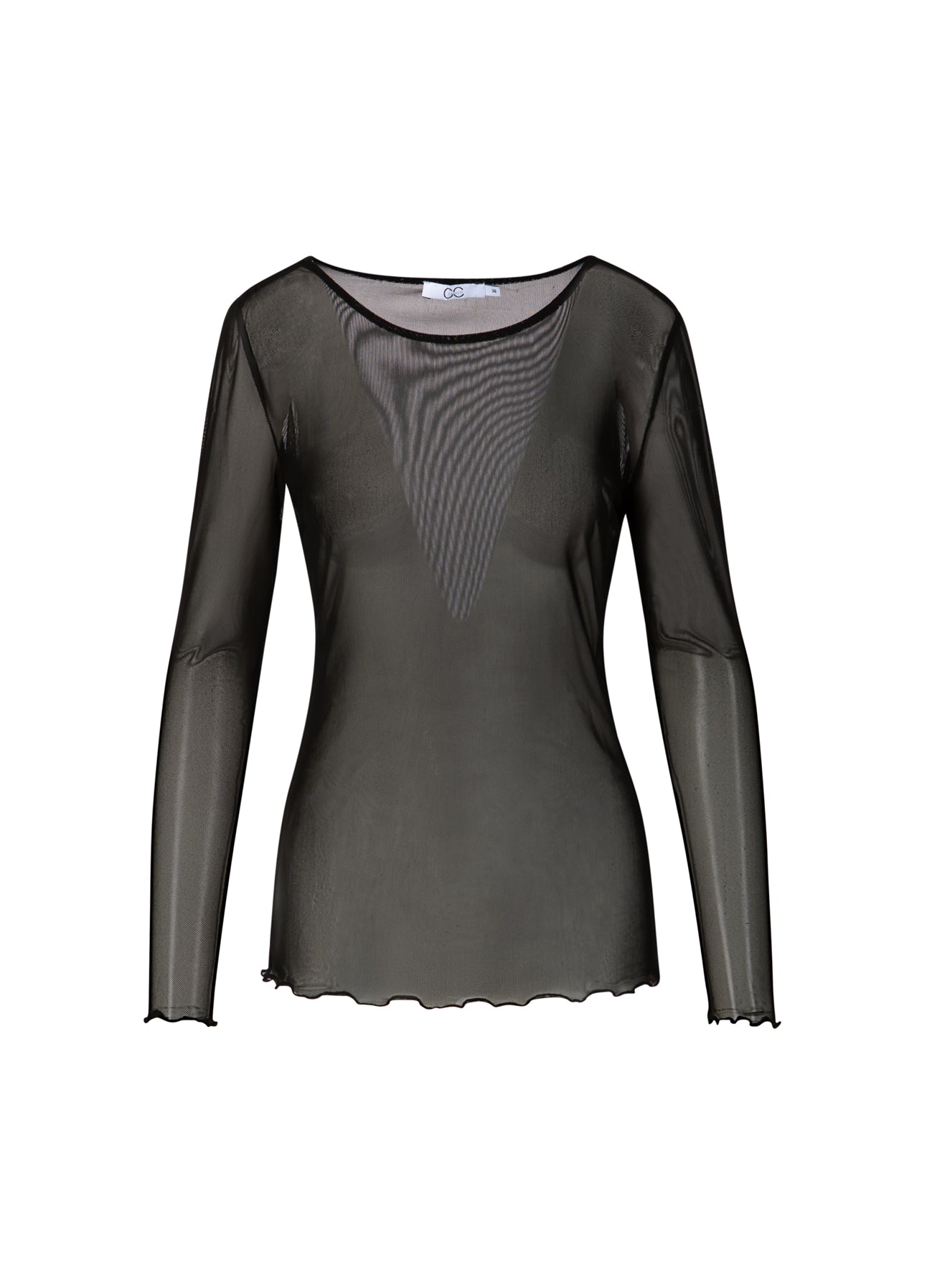 CC Heart CC HEART EVE MESH BLOUSE Shirt/Blouse Black - 100