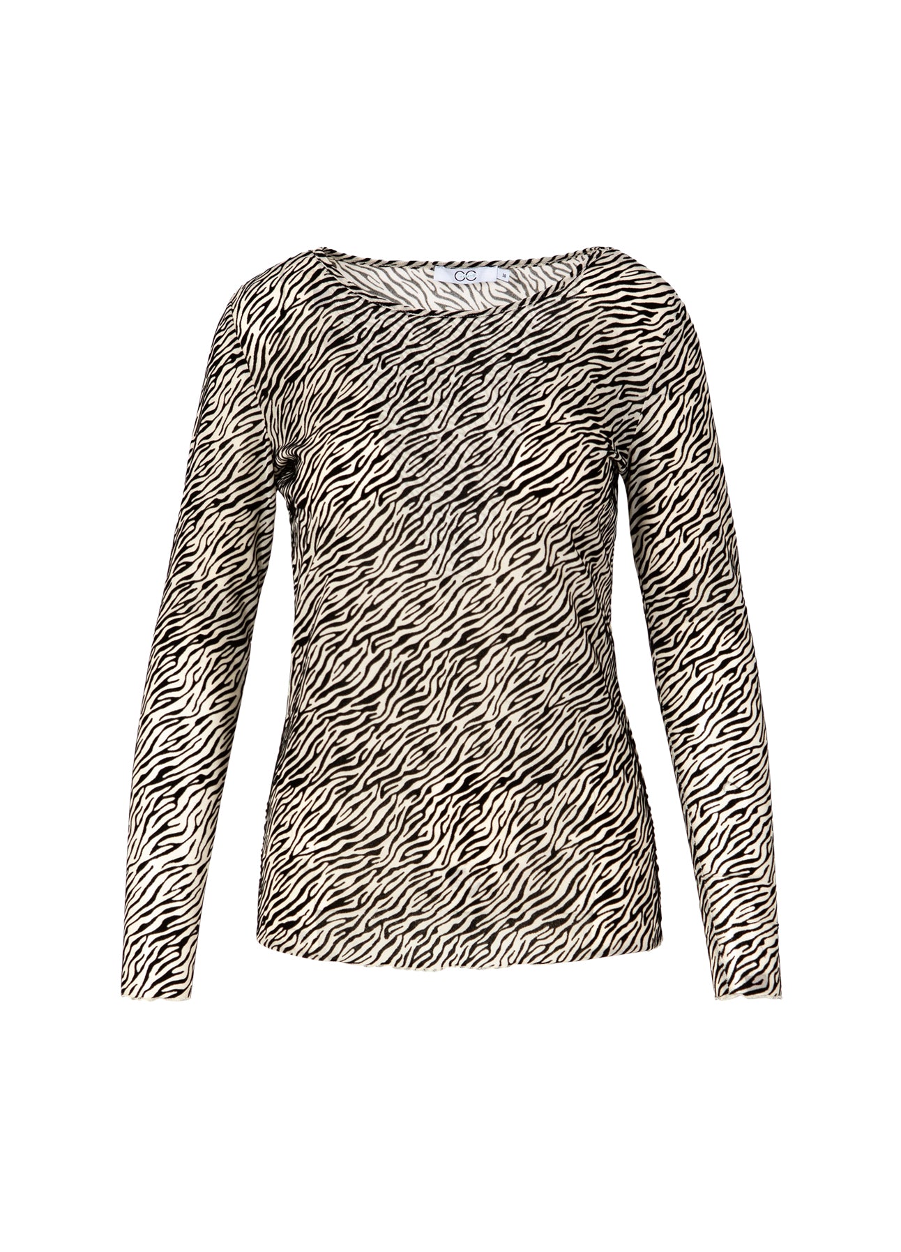 CC Heart CC HEART EVE MESH BLOUSE Shirt/Blouse Cream zebra - 914
