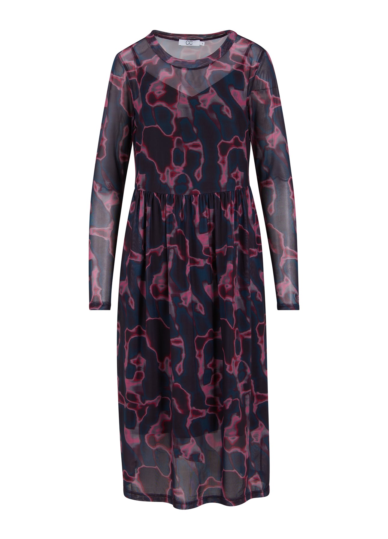 CC Heart  CC HEART EVE MESH DRESS PRINT Dress Pink wave - 601