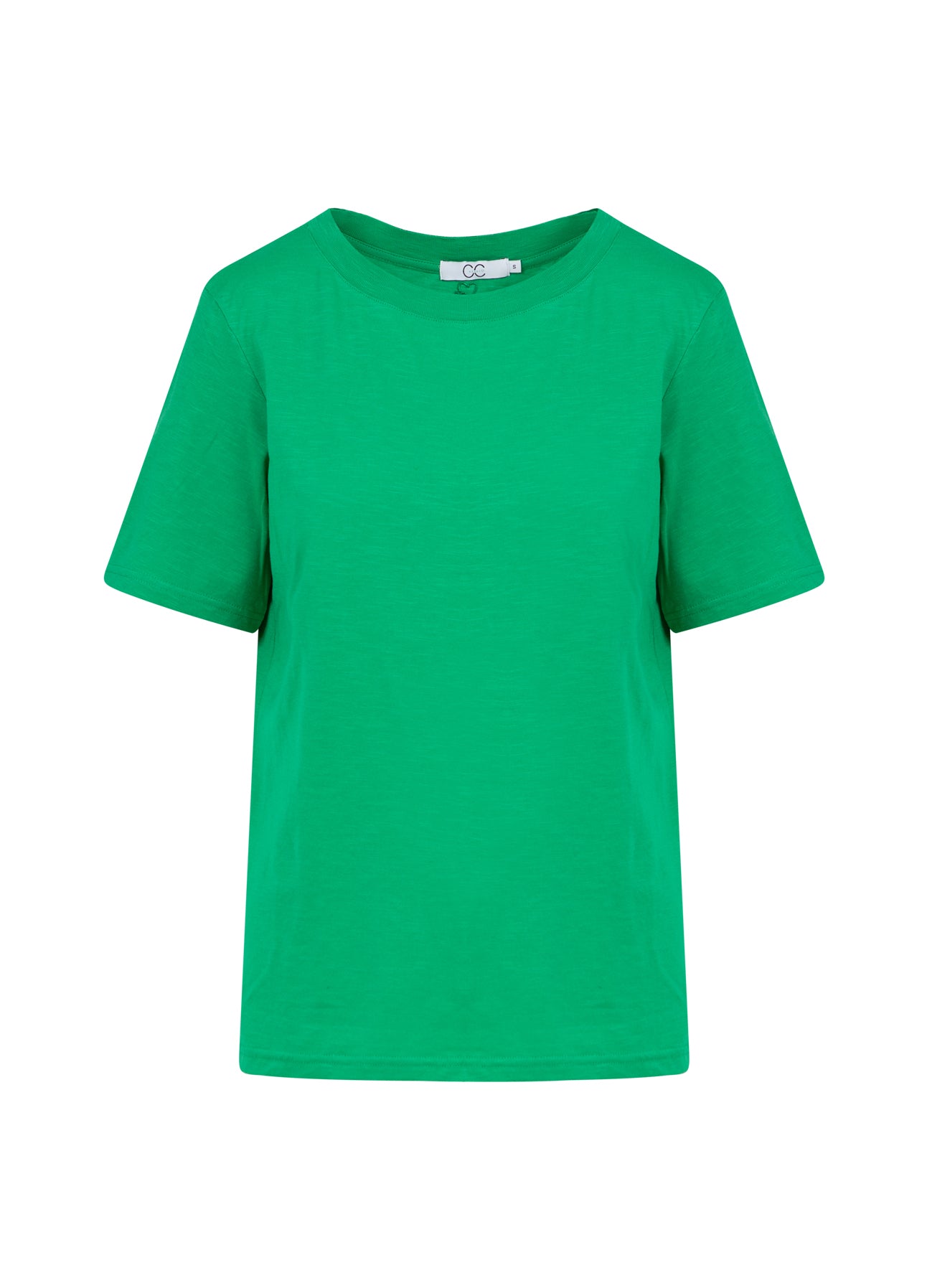 CC Heart CC HEART REGULAR O-NECK T-SHIRT T-Shirt Emerald green - 402