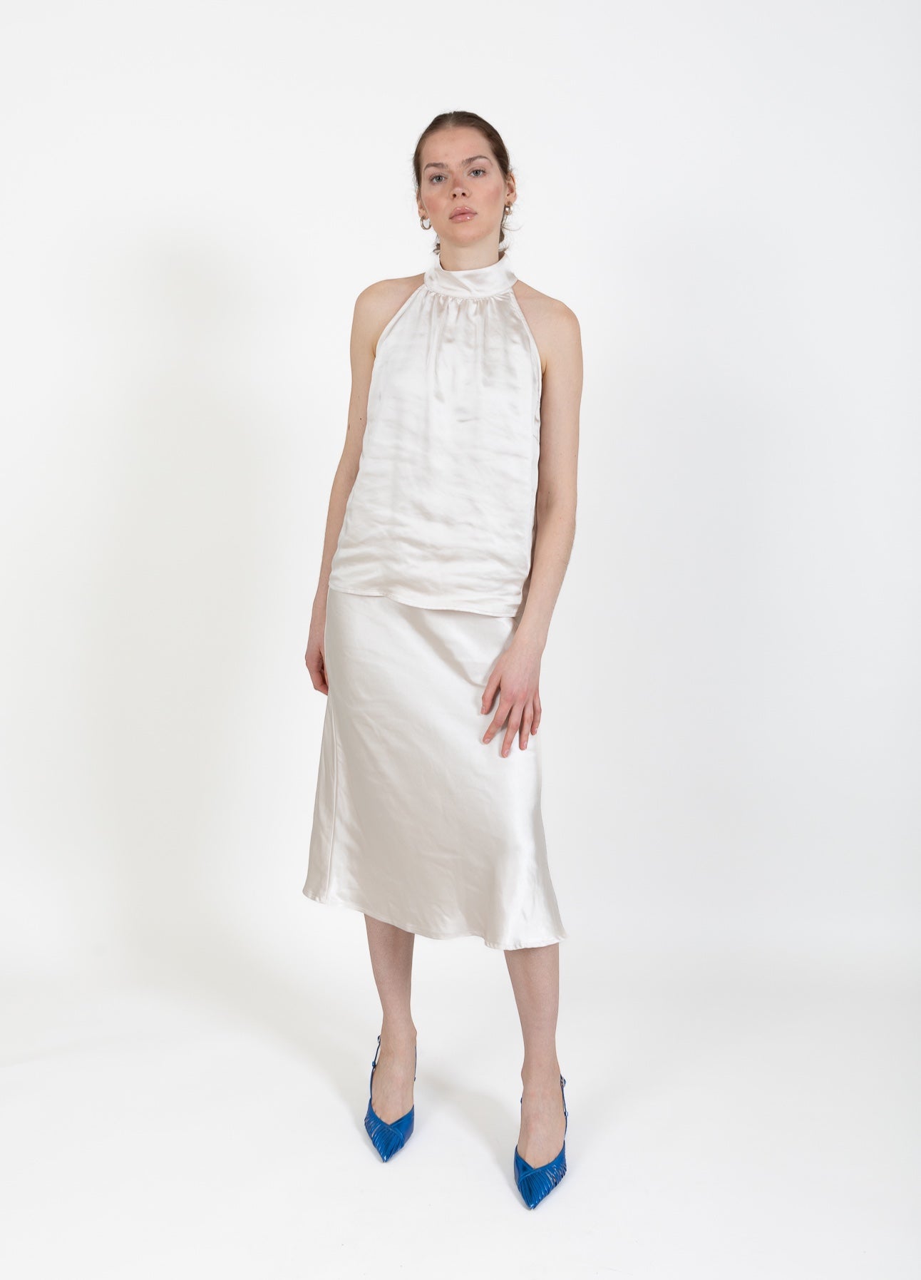 CC Heart CC HEART SKYLER SATEEN SKIRT Skirt Off White - 202