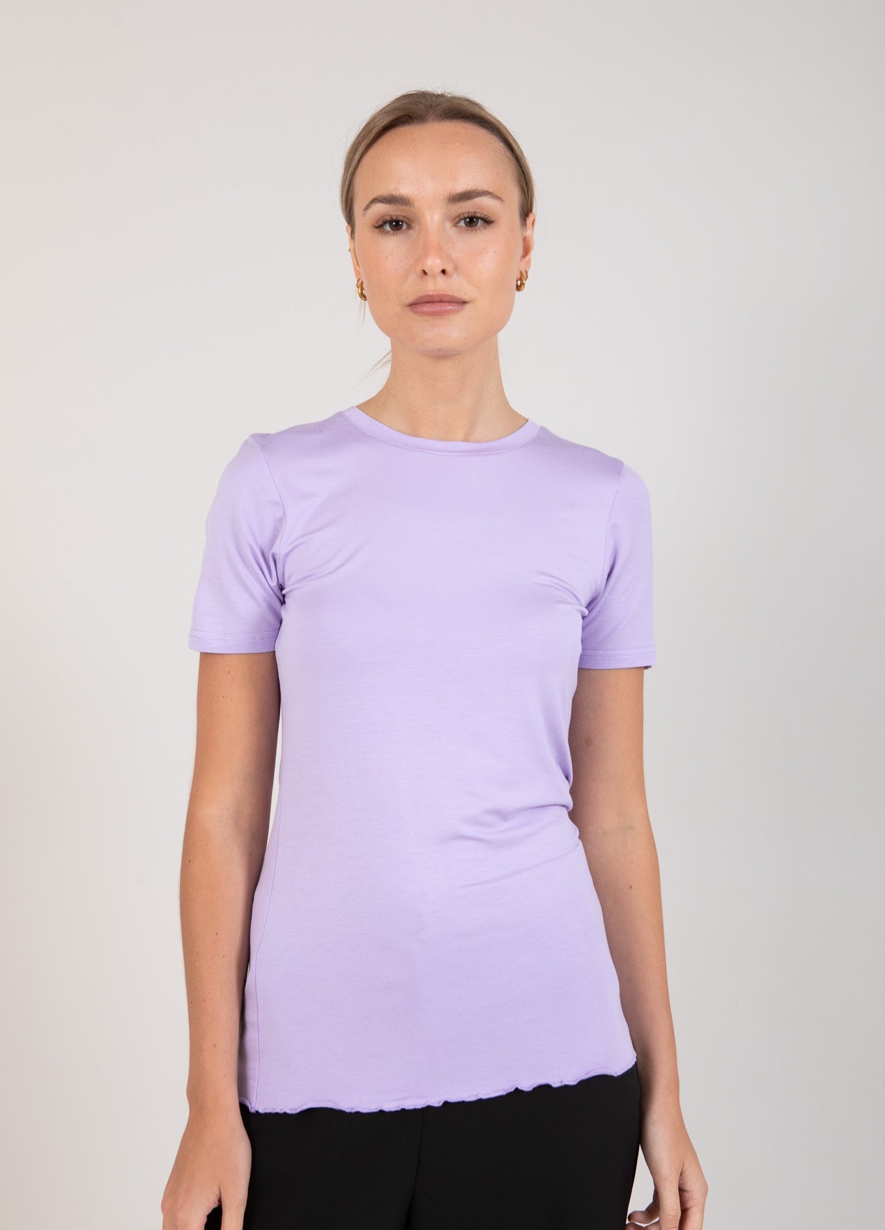 CC Heart CC HEART SOFIA SHORT SLEEVE BLOUSE Shirt/Blouse Lavender - 824