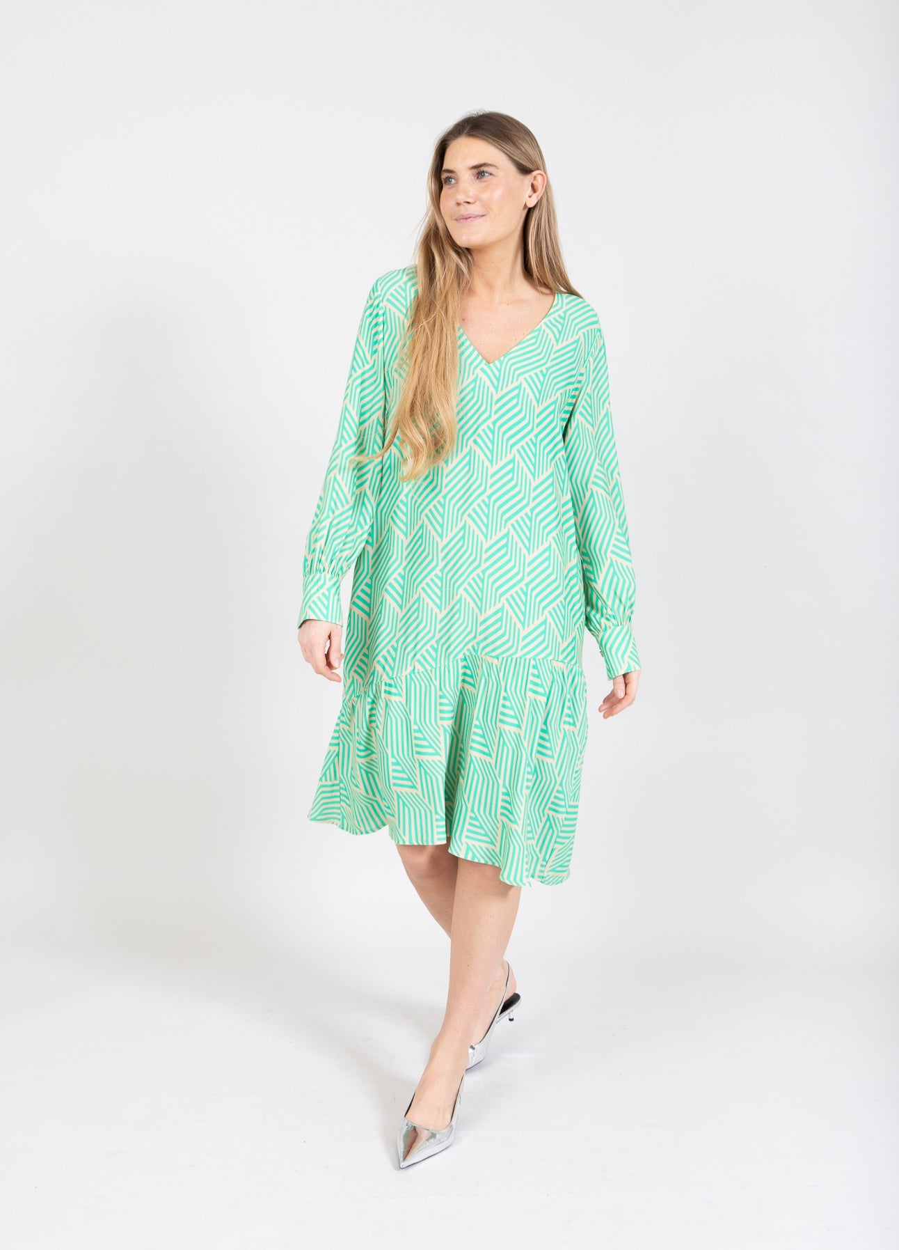 Coster Copenhagen DRESS WITH GRAPHIC PRINT Dress Graphic print - 996