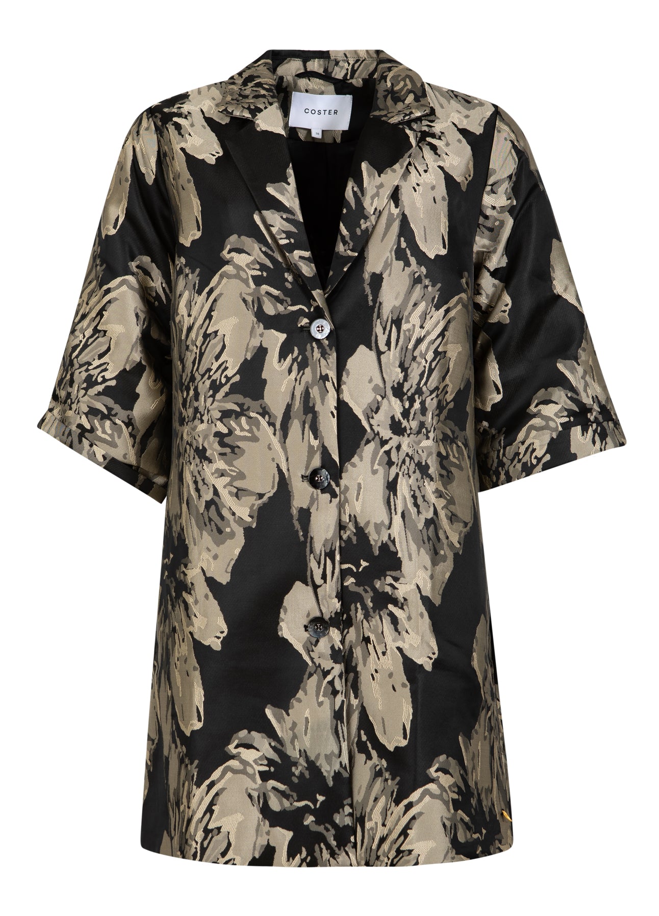 Coster Copenhagen JAQUARD JACKET Outerwear Sand jaquard - 332