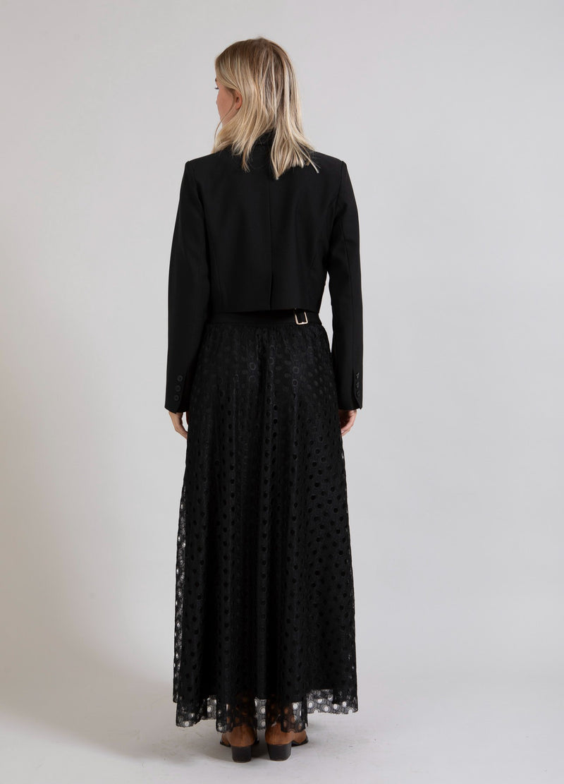 Coster Copenhagen LACE SKIRT Skirt Black - 100