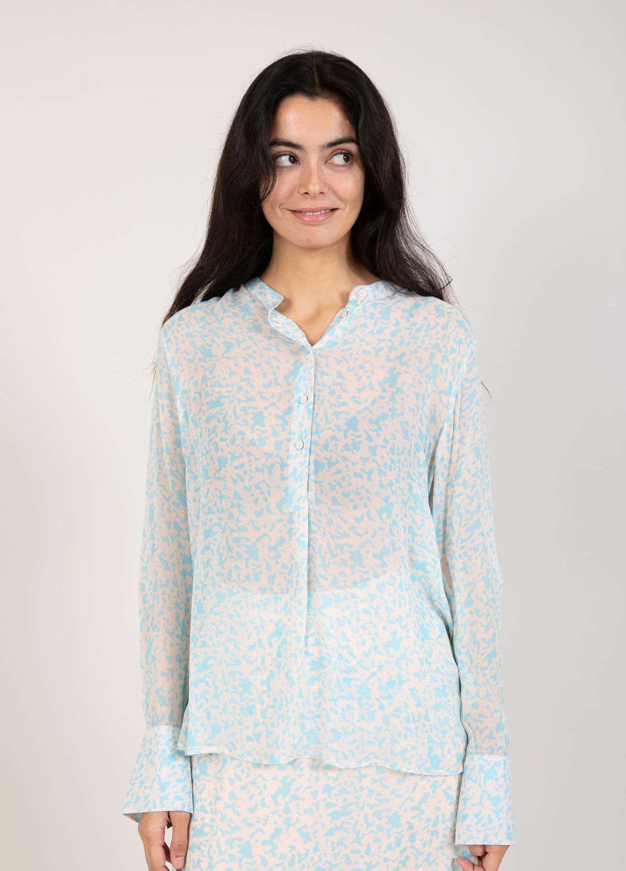 Coster Copenhagen SHIRT IN LEO SPLASH PRINT Shirt/Blouse Leo splash print - 908