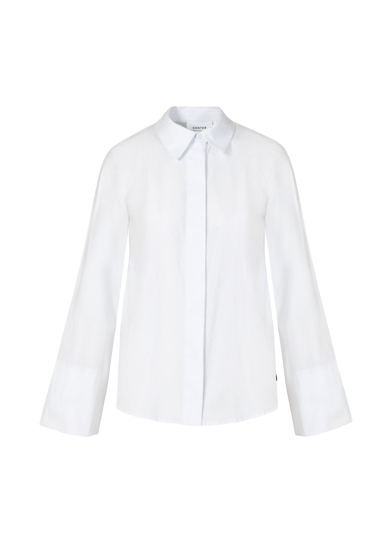 Coster Copenhagen SHIRT WITH PLEATS Shirt/Blouse White - 200