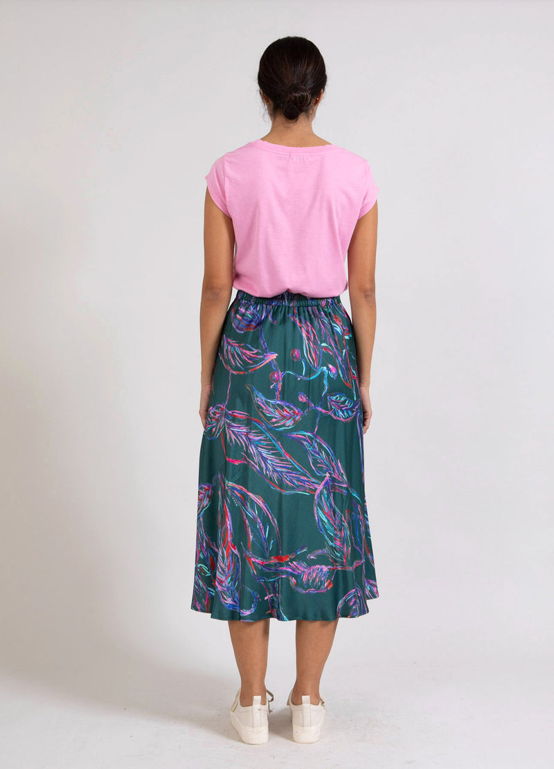 Coster Copenhagen SKIRT IN MULTI LEAVES PRINT Skirt Multi leaves print - 939