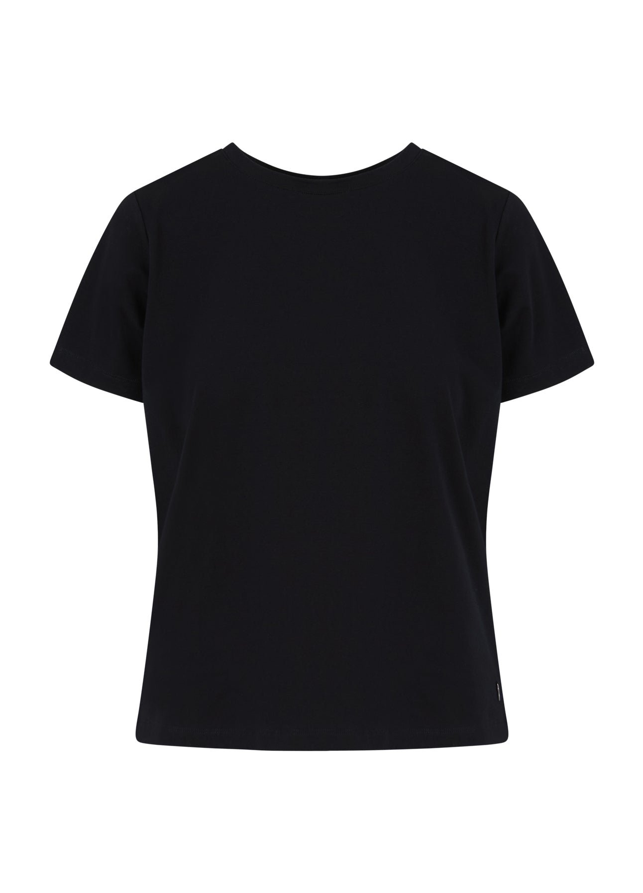 Coster Copenhagen T-SHIRT WITH ROUND NECKLINE - SHORT SLEEVES T-Shirt Black - 100