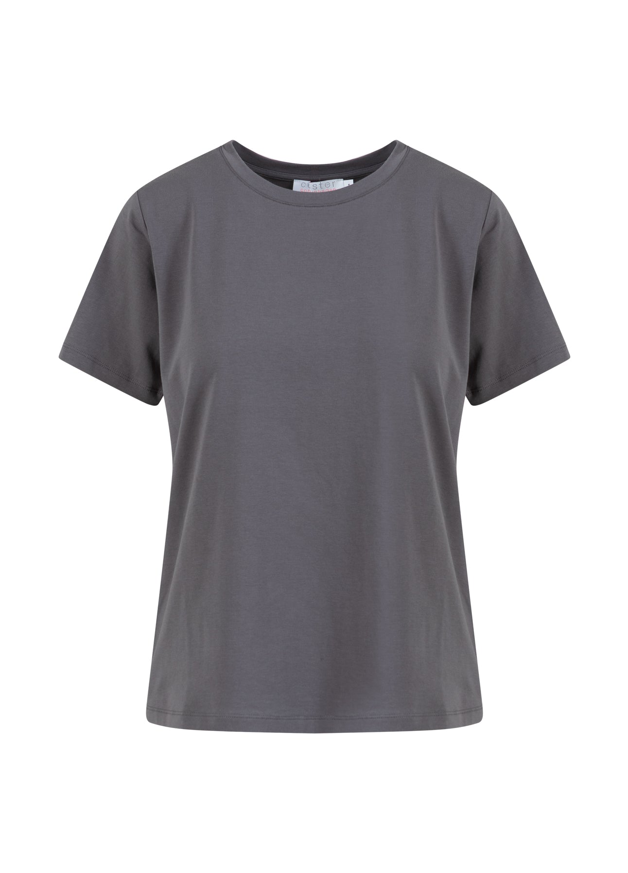 Coster Copenhagen T-SHIRT WITH ROUND NECKLINE - SHORT SLEEVES T-Shirt Volcanic grey - 188
