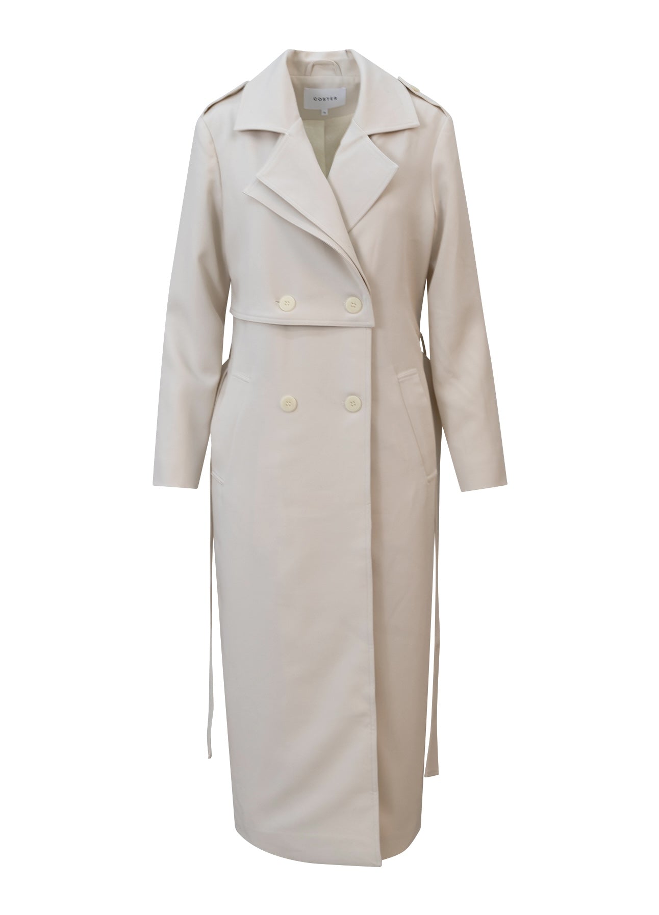 TRENCHCOAT - Creme – costercopenhagen.com