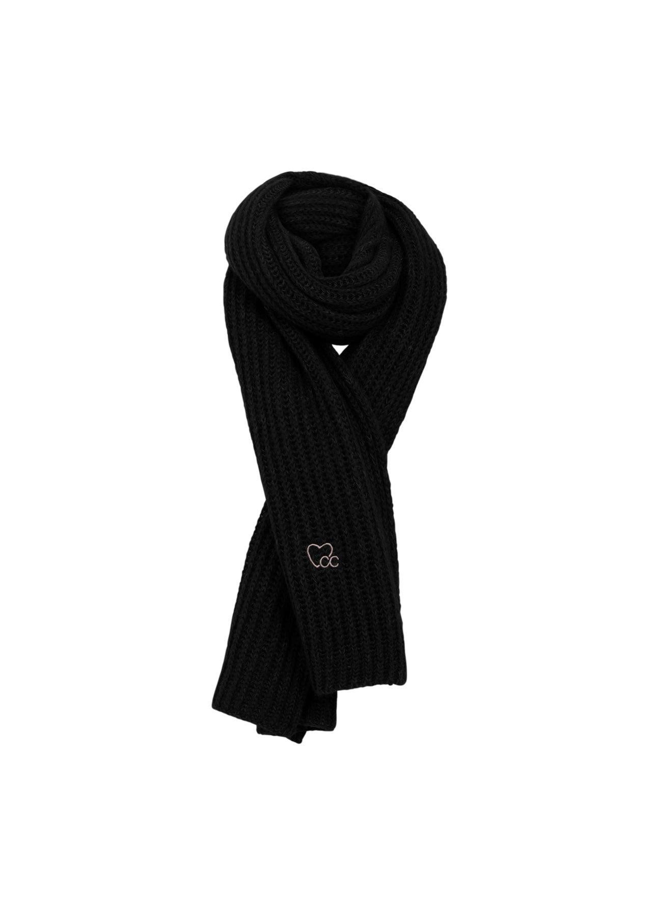 CC Heart CC HEART BIANCA SCARF Accessories Black - 100