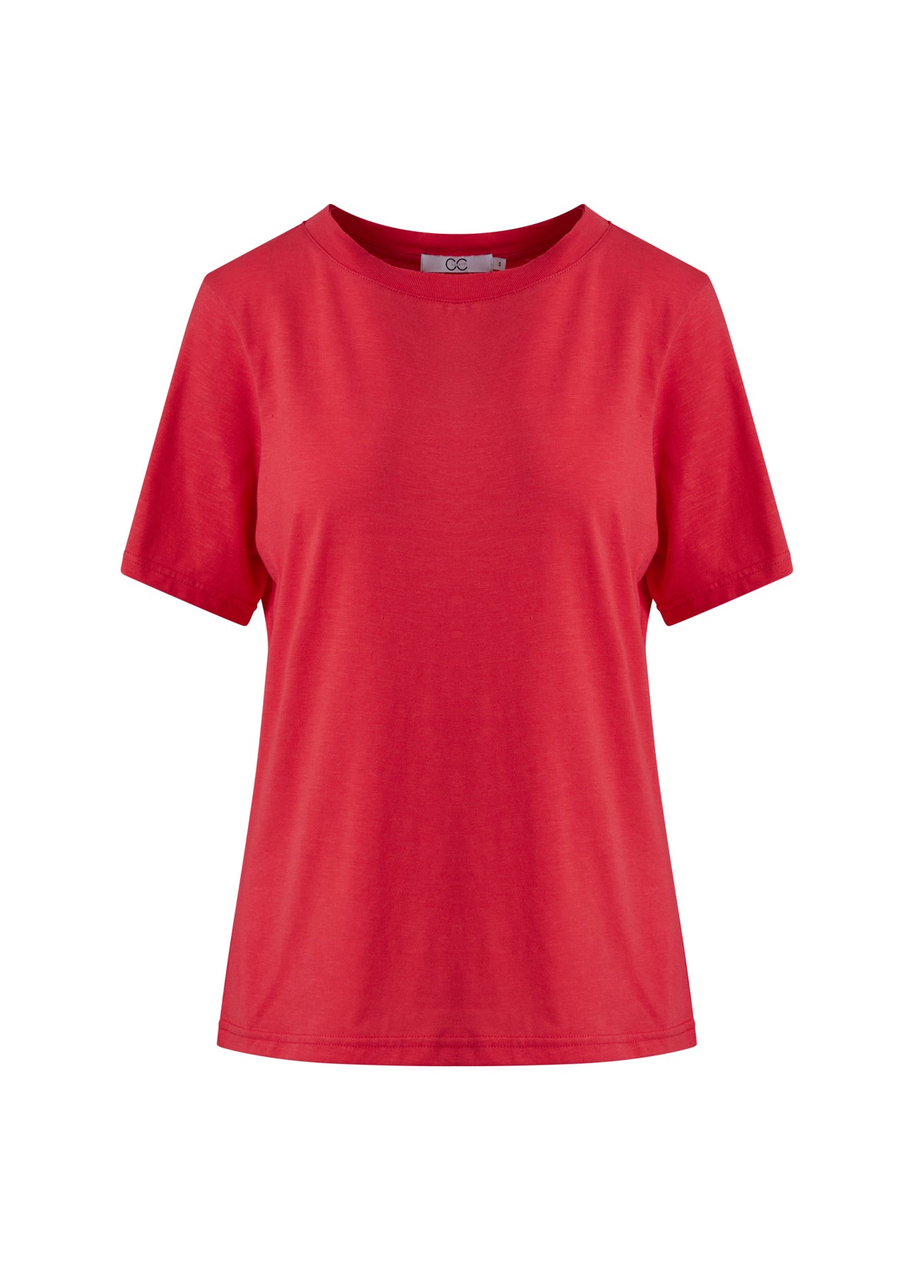 CC Heart CC HEART REGULAR O-NECK T-SHIRT T-Shirt Intense pink - 659
