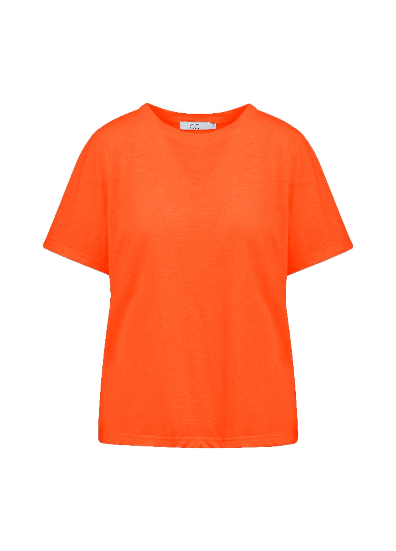 CC Heart CC HEART REGULAR O-NECK T-SHIRT T-Shirt Orange -701