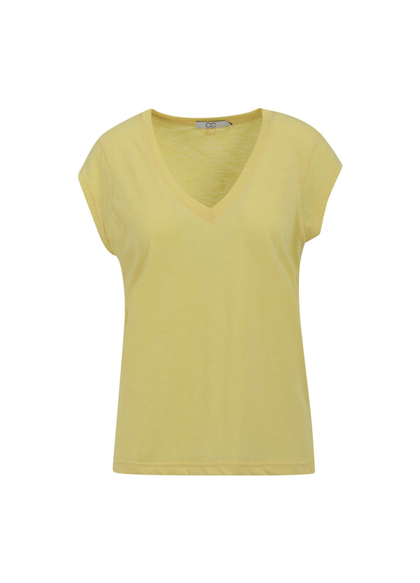 CC Heart CC HEART V-NECK T-SHIRT T-Shirt Sunny Yellow - 700