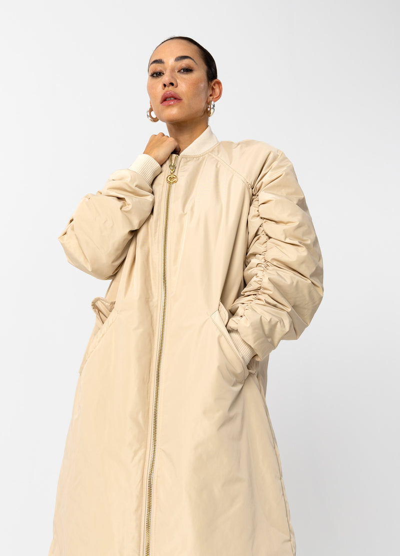 Coster Copenhagen BOMBER JACKET Outerwear Creme - 241