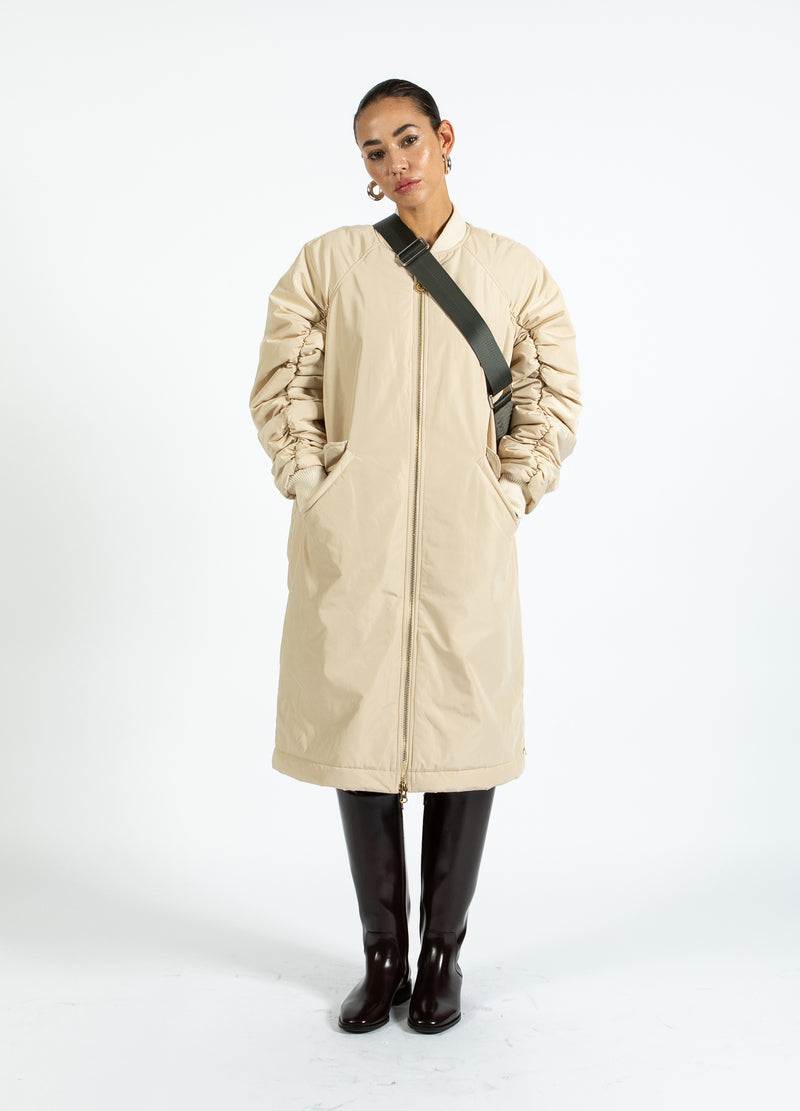 Coster Copenhagen BOMBER JACKET Outerwear Creme - 241
