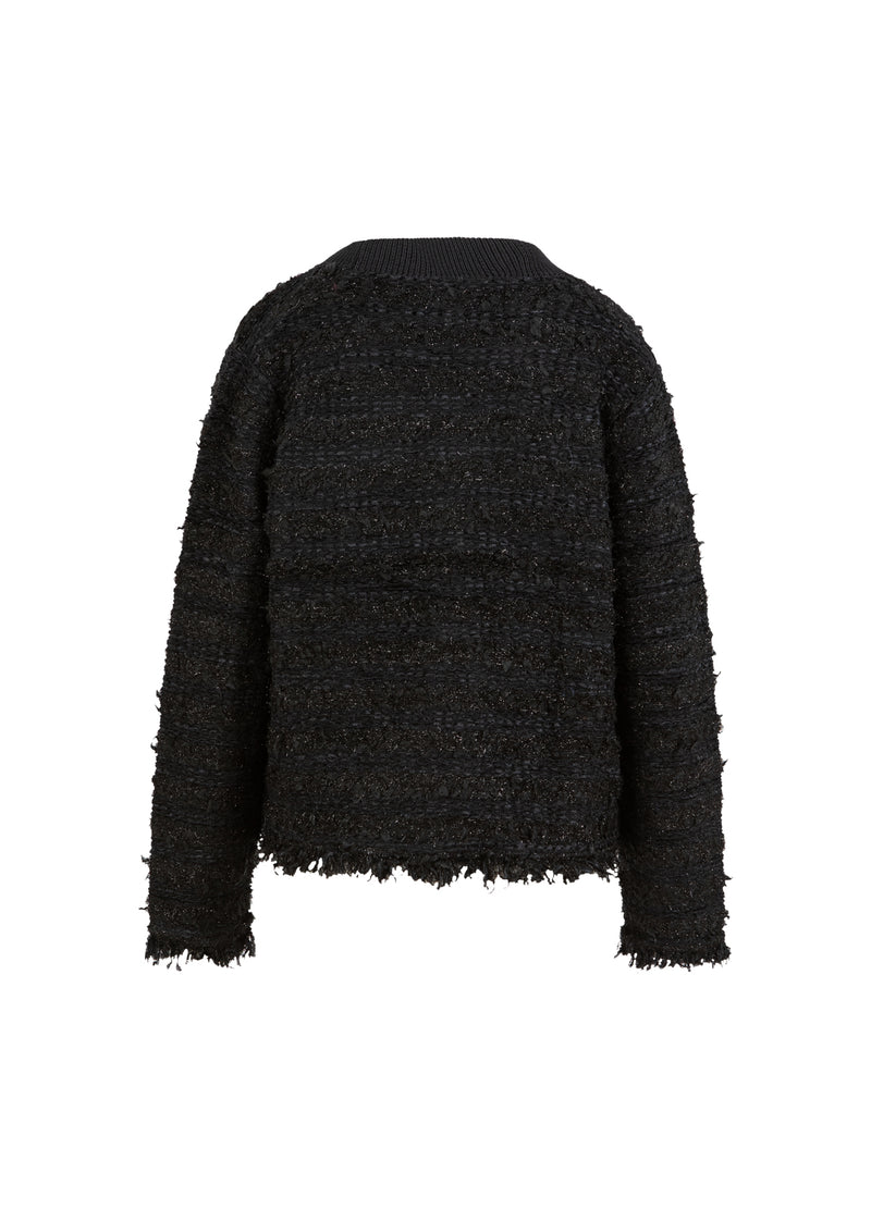 Coster Copenhagen BOUCHLE KNIT CARDIGAN Knitwear Black - 100