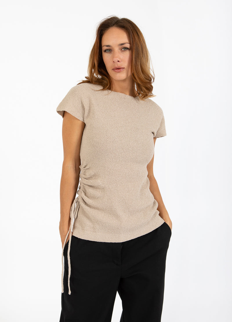 Coster Copenhagen BOUCLE TOP Knitwear Desert sand - 329