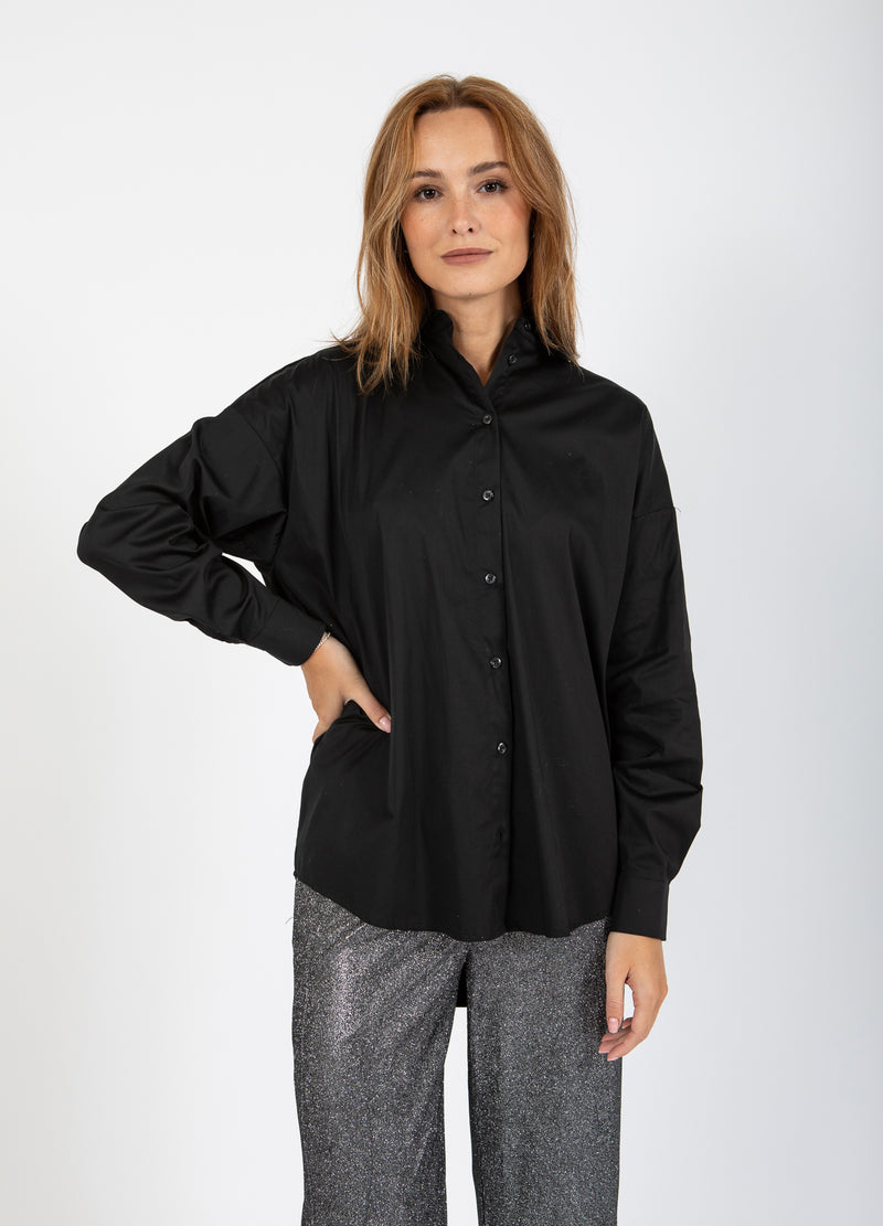 Coster Copenhagen BOXY CLASSIC SHIRT Shirt/Blouse Black - 100