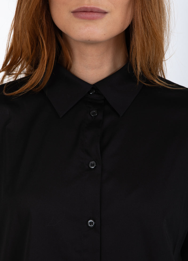 Coster Copenhagen BOXY CLASSIC SHIRT Shirt/Blouse Black - 100