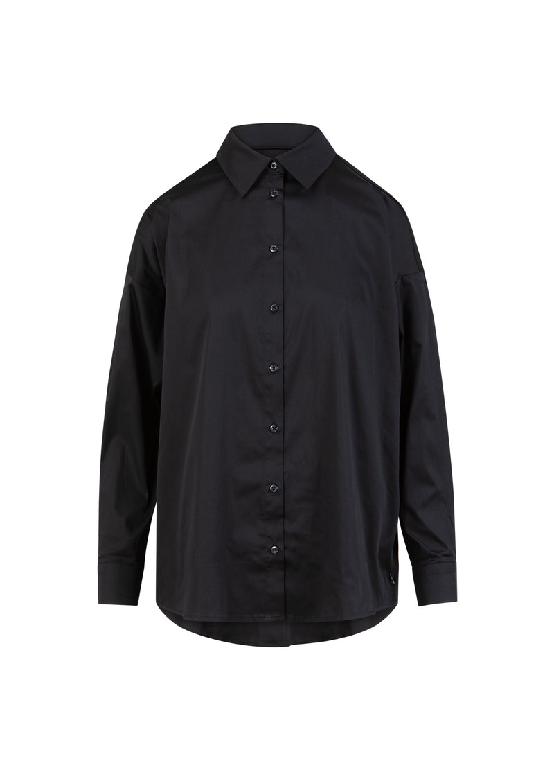 Coster Copenhagen BOXY CLASSIC SHIRT Shirt/Blouse Black - 100