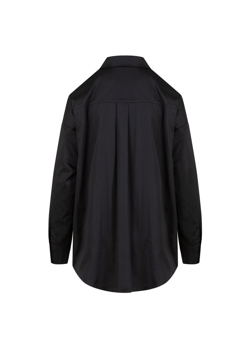 Coster Copenhagen BOXY CLASSIC SHIRT Shirt/Blouse Black - 100