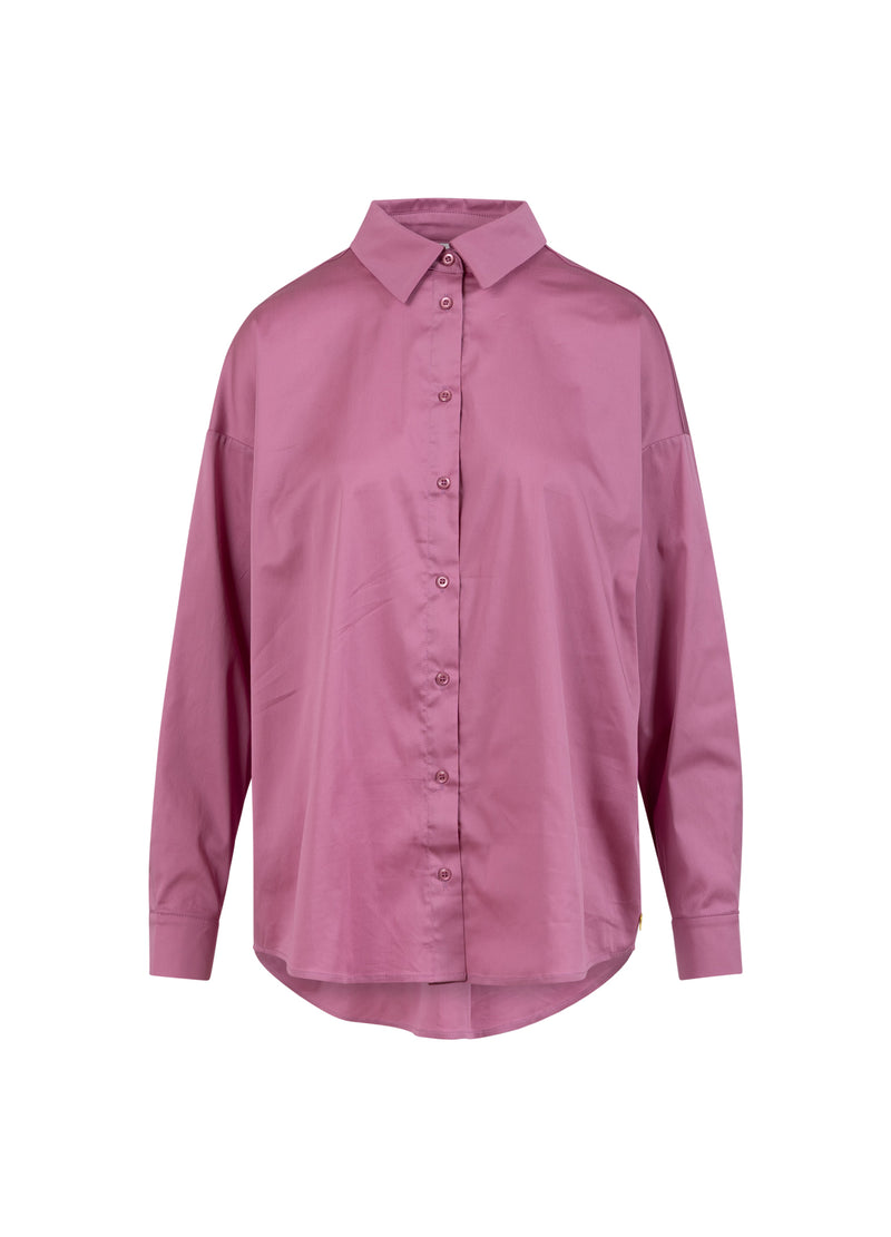 Coster Copenhagen BOXY CLASSIC SHIRT Shirt/Blouse Magenta - 861