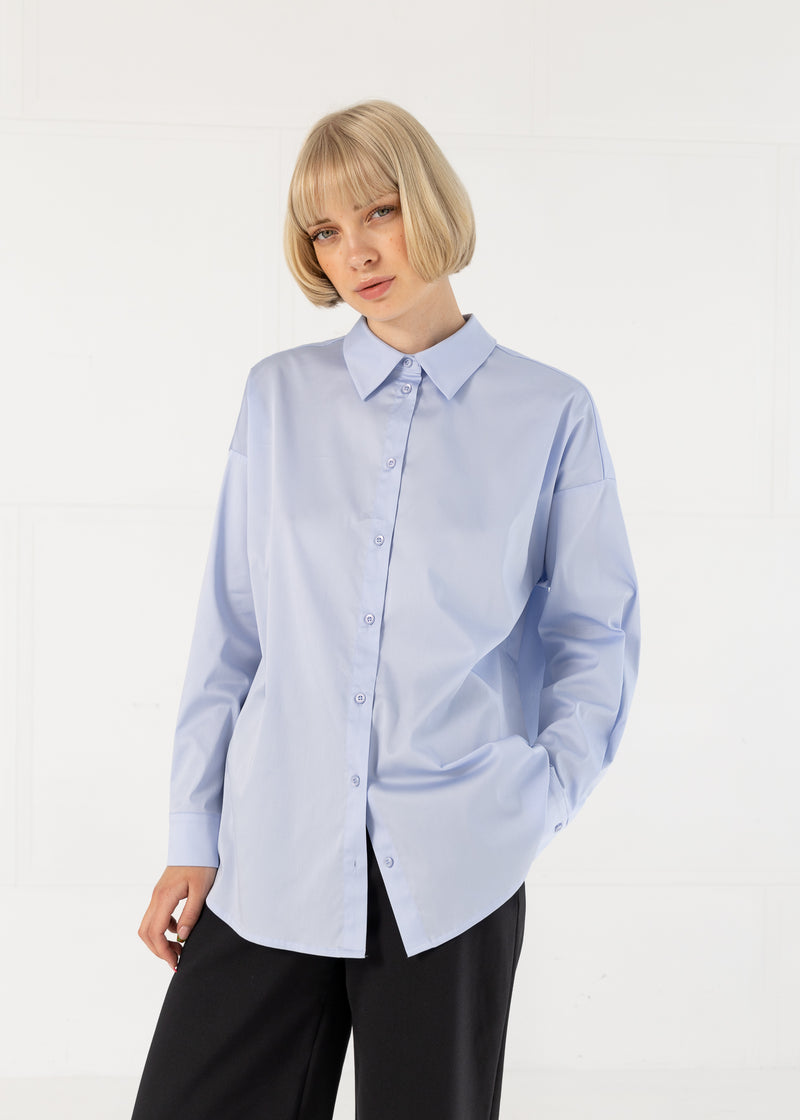 Coster Copenhagen BOXY CLASSIC SHIRT Shirt/Blouse Oxford blue - 508