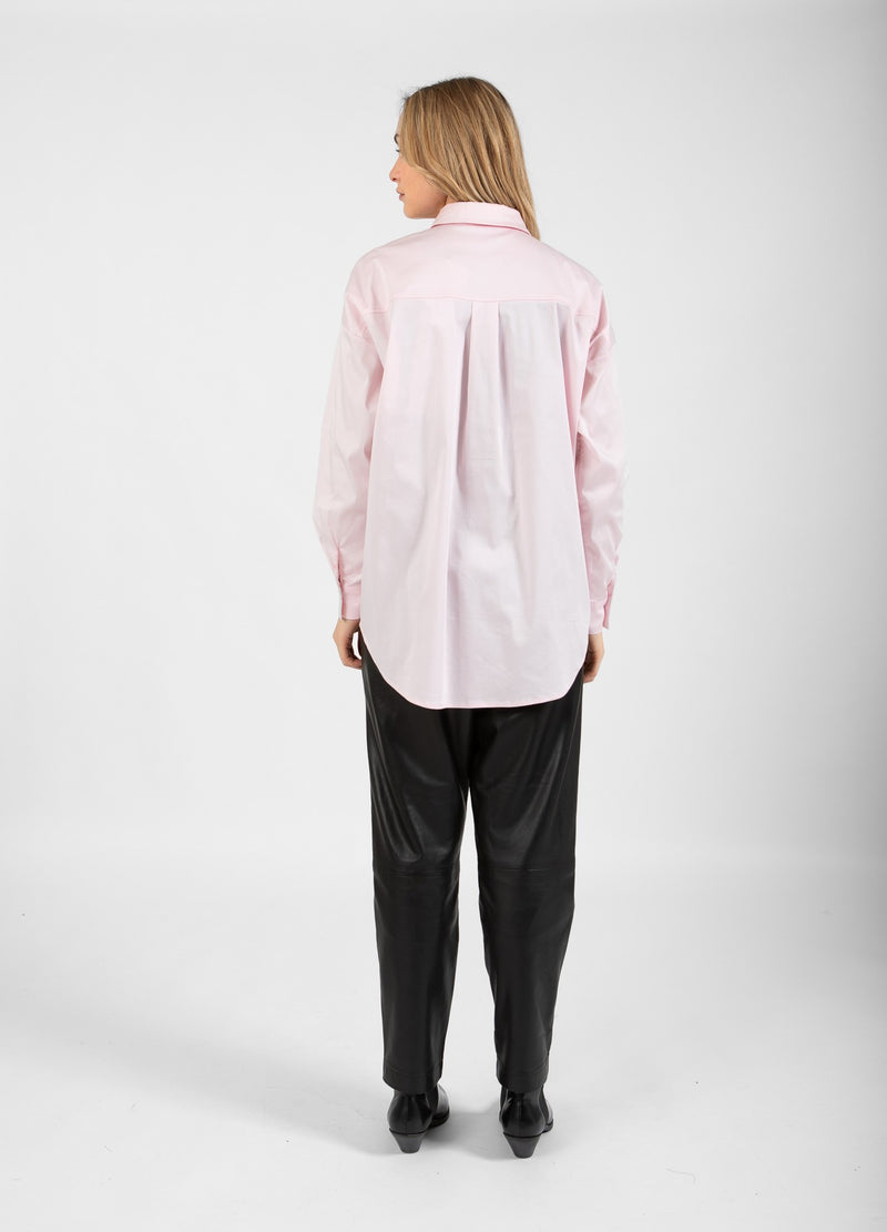 Coster Copenhagen BOXY CLASSIC SHIRT Shirt/Blouse Powder rose - 686