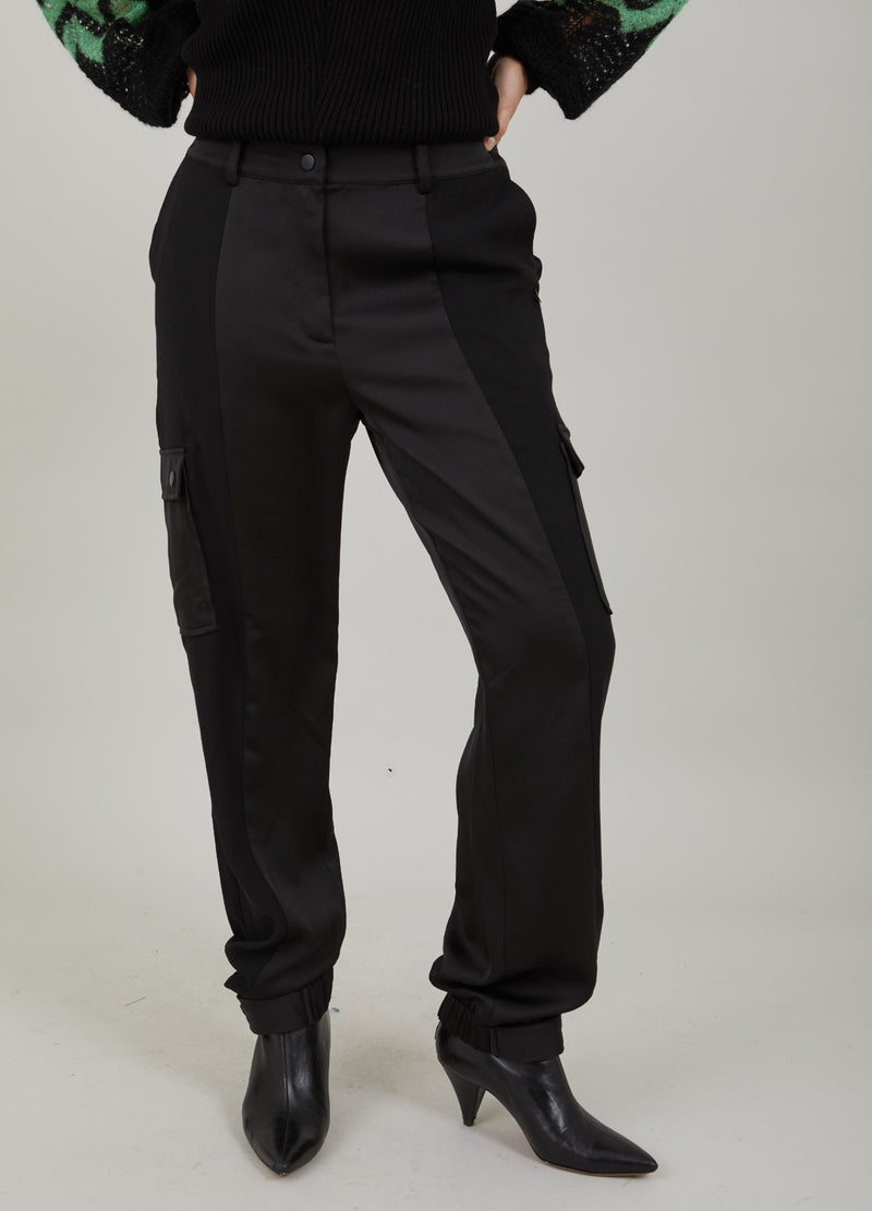 Coster Copenhagen CARGO PANTS - STELLA FIT Pants Black - 100