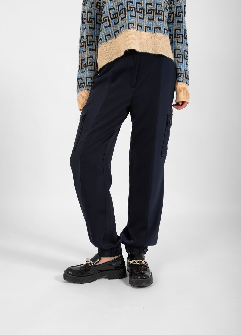 Coster Copenhagen CARGO PANTS - STELLA FIT Pants Dark blue - 579