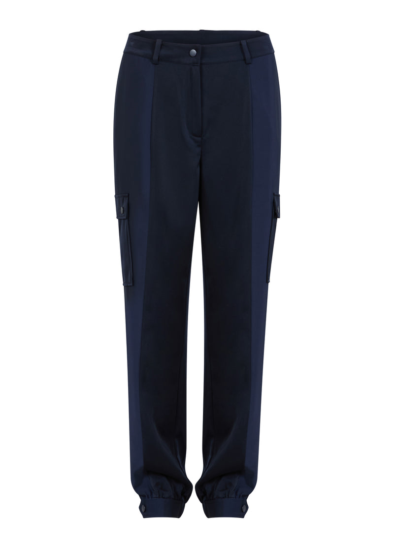 Coster Copenhagen CARGO PANTS - STELLA FIT Pants Dark blue - 579