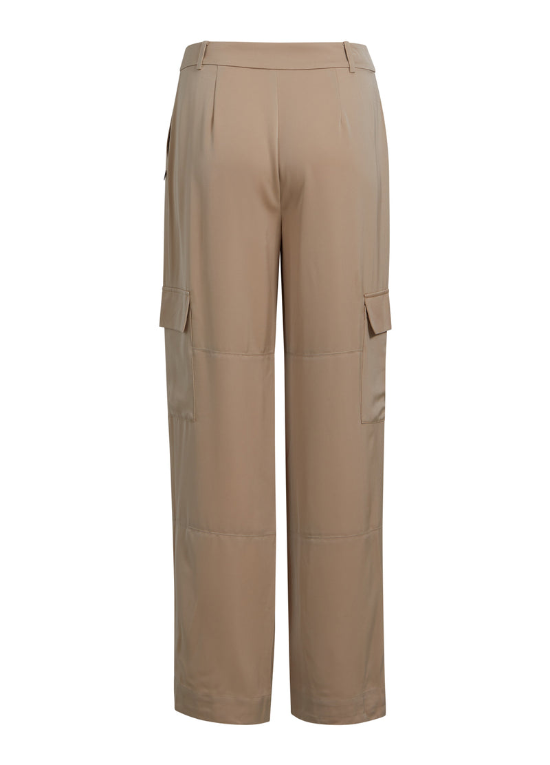 Coster Copenhagen CARGO PANTS W. POCKETS - PETRA FIT Pants Pale khaki - 304