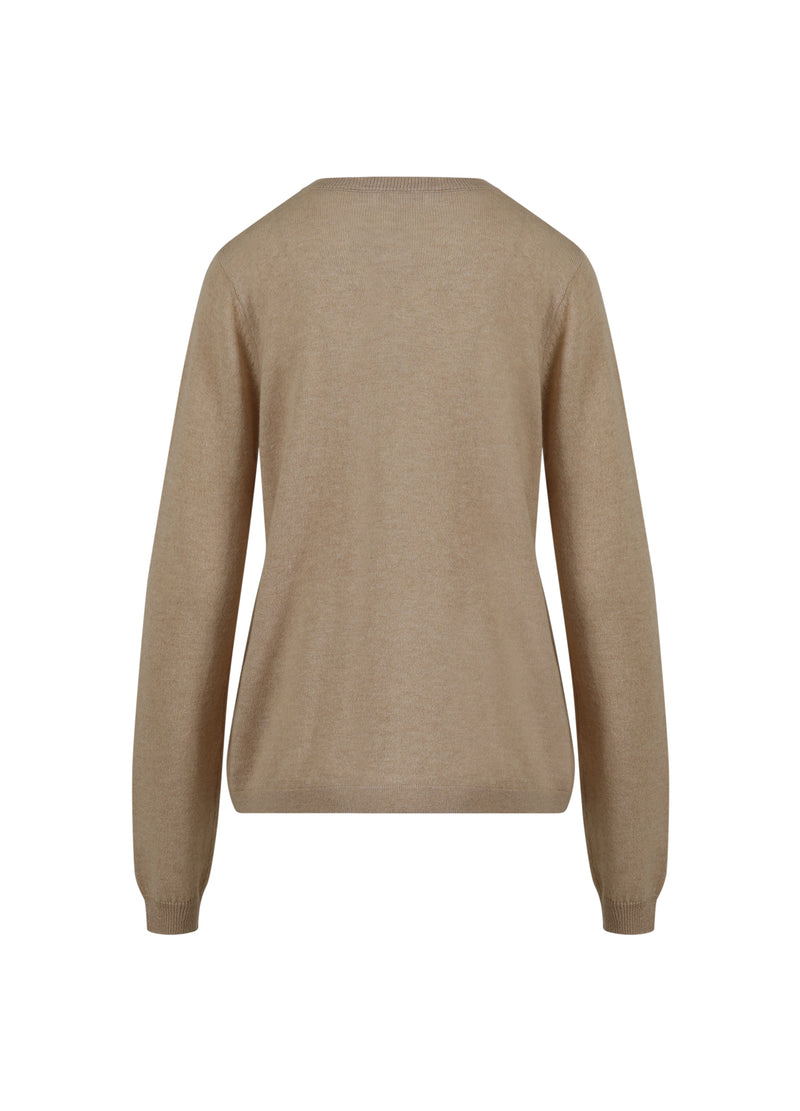 Coster Copenhagen CASHMERE CARDIGAN Knitwear Desert sand - 329