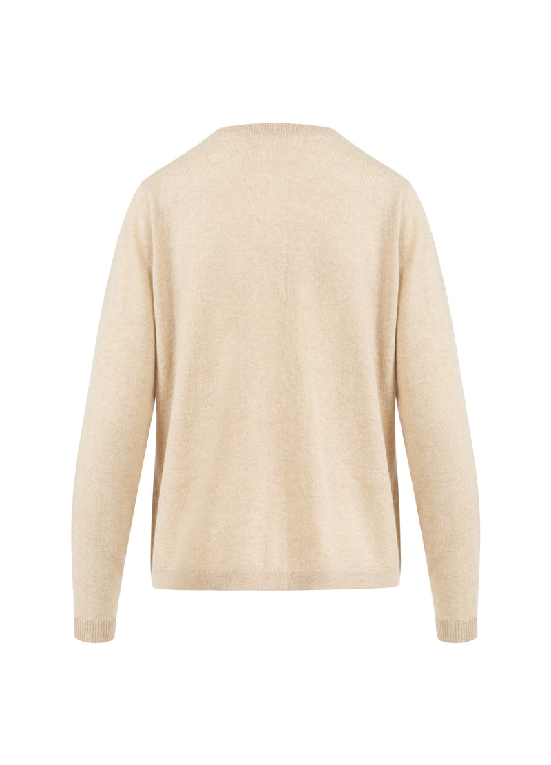 Coster Copenhagen CASHMERE CARDIGAN Knitwear Desert sand - 329