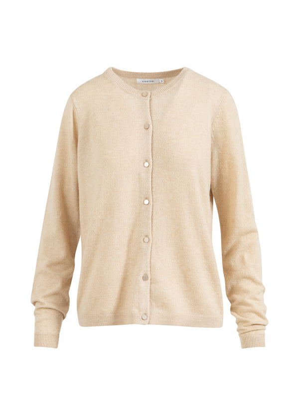 Coster Copenhagen CASHMERE CARDIGAN Knitwear Desert sand - 329