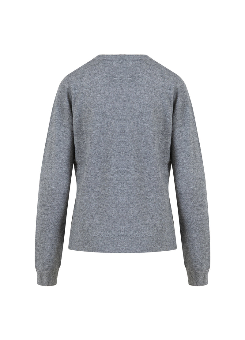 Coster Copenhagen CASHMERE SWEATER Knitwear Grey melange - 142