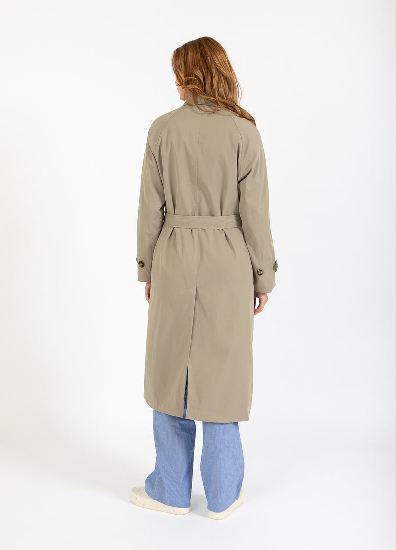 CC Heart CC HEART ALICIA LONG TRENCHCOAT Outerwear Sand olive - 406