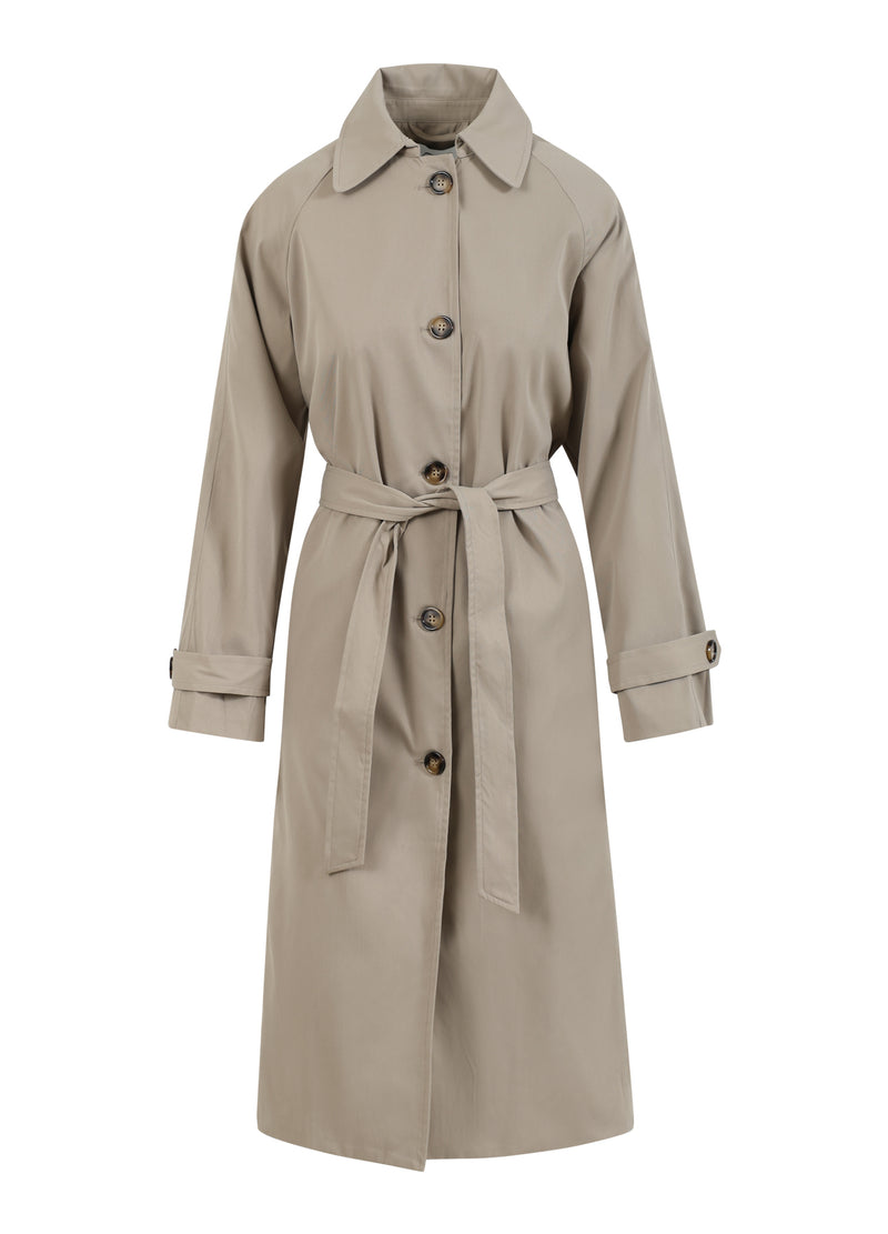 CC Heart CC HEART ALICIA LONG TRENCHCOAT Outerwear Sand olive - 406