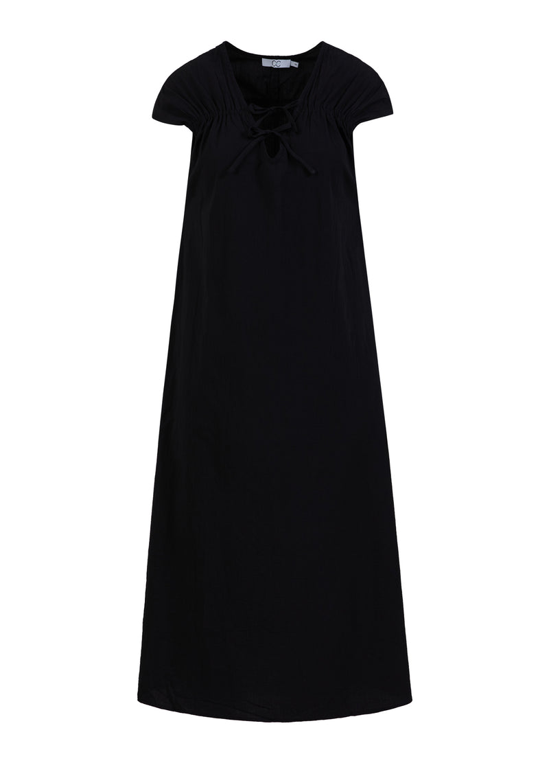 CC Heart CC HEART ALIZA DRESS WITH GATHERINGS Dress Black - 100