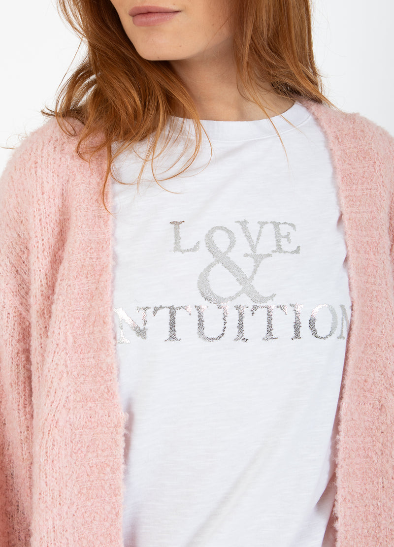 CC Heart CC HEART AMAYA LONG KNIT CARDIGAN Knitwear Winter Rose - 649
