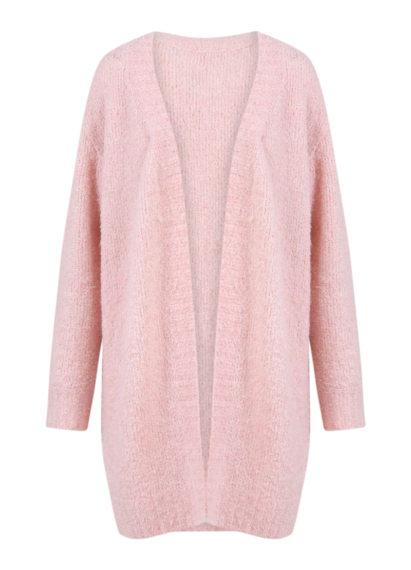 CC Heart CC HEART AMAYA LONG KNIT CARDIGAN Knitwear Winter Rose - 649