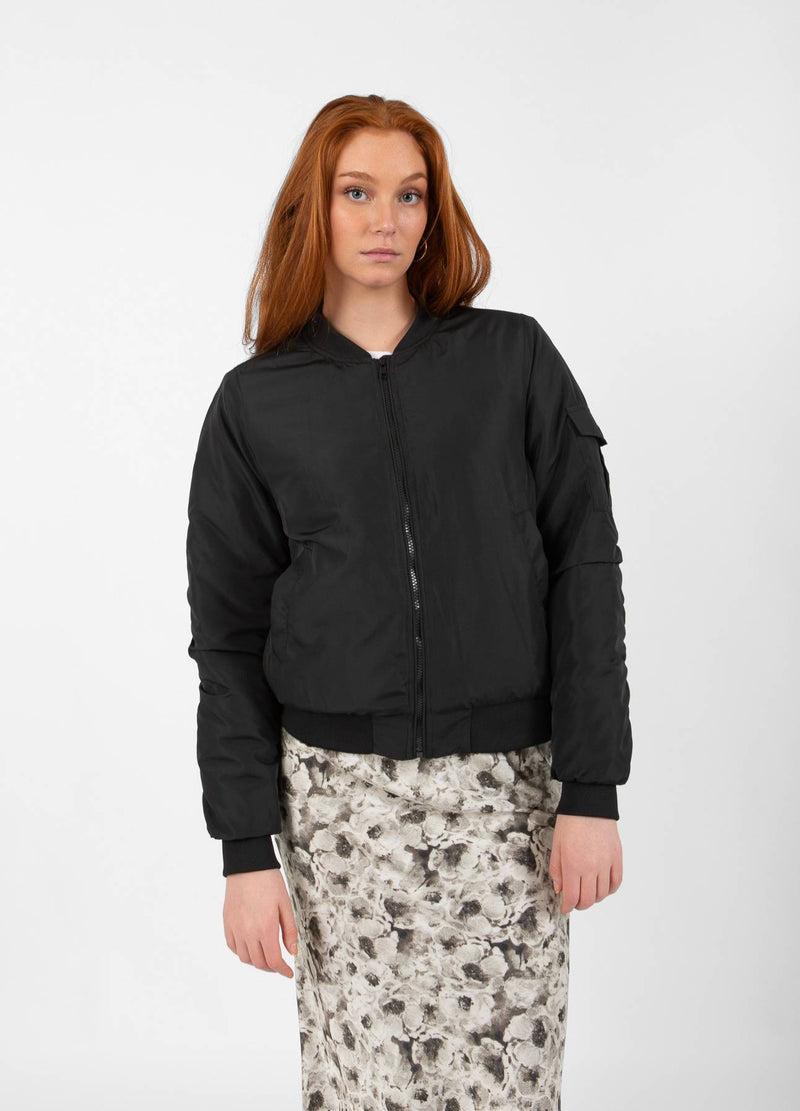 CC Heart CC HEART AMBER BOMBER JACKET Outerwear Black - 100