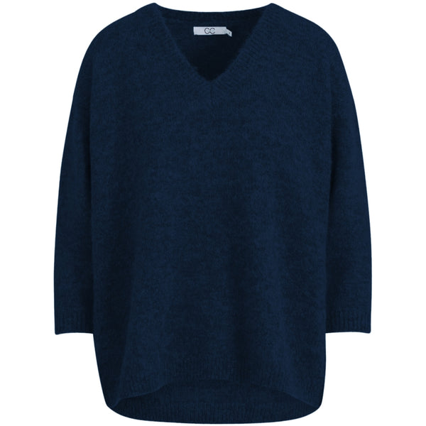 CC Heart CC HEART AMELIA ALPACA V-NECK Knitwear Navy - 563