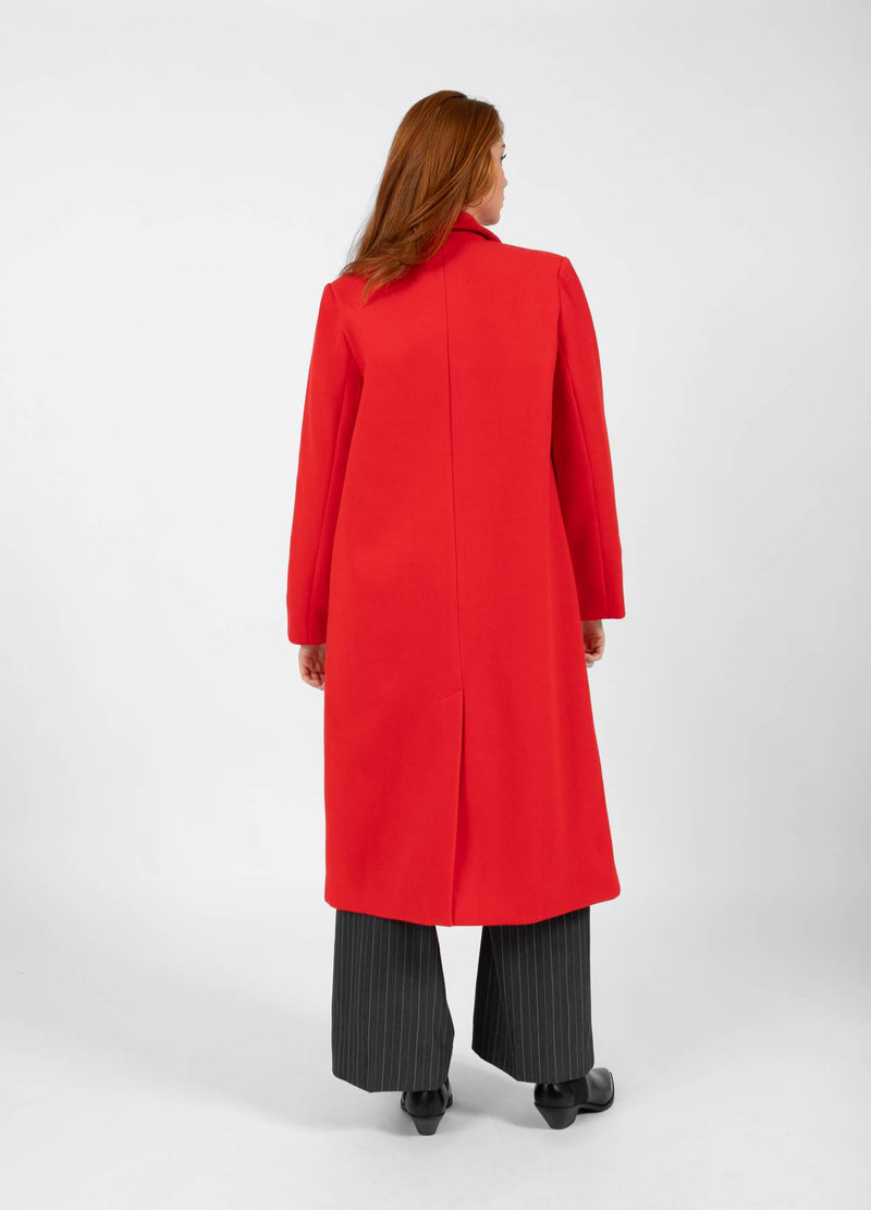 CC Heart CC HEART ARIANA CLASSIC LONG JACKET Outerwear Red - 613