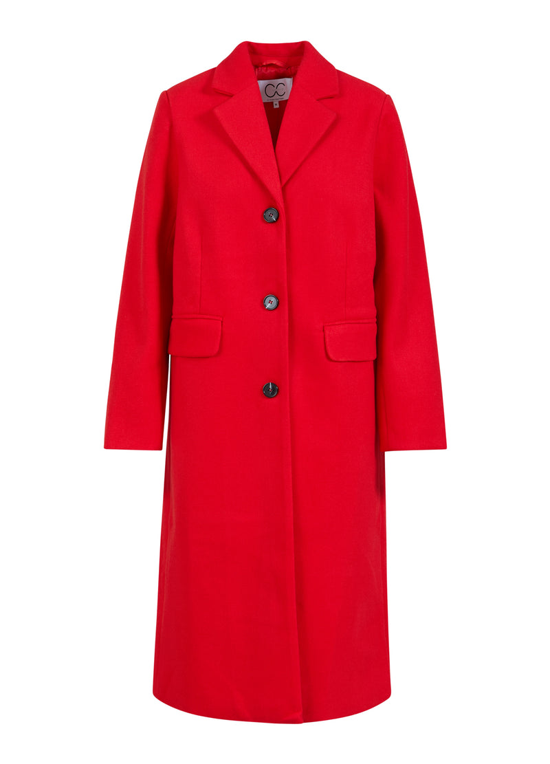 CC Heart CC HEART ARIANA CLASSIC LONG JACKET Outerwear Red - 613