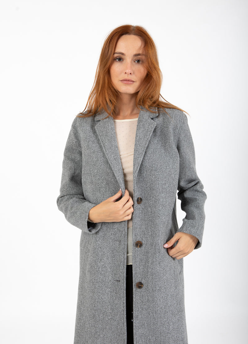 CC Heart CC HEART ARIANA COAT Outerwear Dark Grey Melange - 128